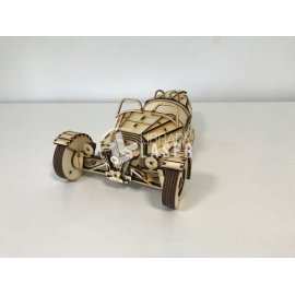 Morgan 3 Wheeler wooden model laser cut