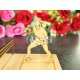 Badminton court model laser cut vector file