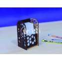 Honeycomb business card holder laser cut