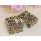 Wooden playing card box laser cut vector