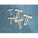 Honeycomb bed clamps laser cut vector file
