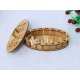 Oval wooden box laser cut vector file