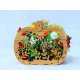 Thanksgiving pumpkin basket laser cut file