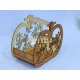 Thanksgiving pumpkin basket laser cut file