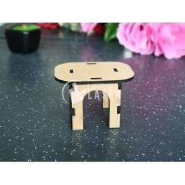 Miniature table laser cut vector file