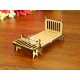 Dollhouse bed laser cut vector file