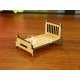 Dollhouse bed laser cut vector file