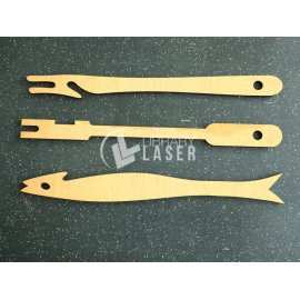 Oven rack push pull sticks laser cut design