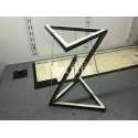 Tensegrity structure model laser cut dxf
