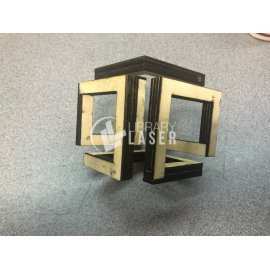 Cubo infinito archivo para corte láser