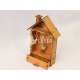 Wooden key cabinet with drawer laser cut