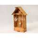 Wooden key cabinet with drawer laser cut