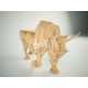 Estante decorativo Toro de carga madera láser