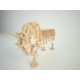 Charging Bull decorative shelf laser cut