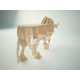 Estante decorativo Toro de carga madera láser