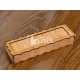 Estuche de lápices de madera 3mm archivo láser