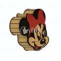 Minnie Mouse box laser cut vector file