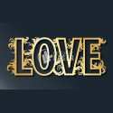 Love sign laser cut vector file