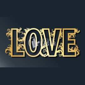 Love sign laser cut vector file