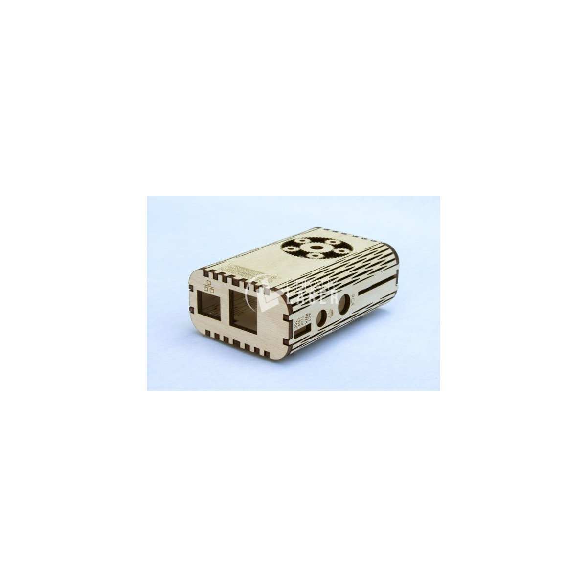 FlexPi flexible Raspberry Pi case laser cut