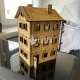 Casa de tres pisos archivo para corte láser