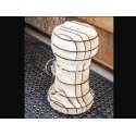Toadstool mushroom stool laser cut pdf