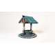 Decorative wishing well laser cut dxf file