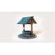 Decorative wishing well laser cut dxf file