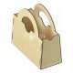 Caja de dulces bolso de madera MDF regalo plantilla corte láser