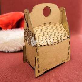 Caja para chocolates regalo archivo corte láser