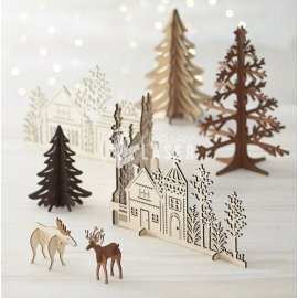 Decoración de Navidad y Año Nuevo archivo corte láser
