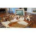 3D Christmas Train Puzzle 3mm - Laser Cut Wooden Toy Plan