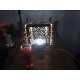 Modern Wood Table Lamp 3mm - Contemporary Laser Cut Design