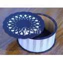3mm Round Gift Box - Decorative Circular Laser Cut Template