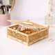 Joyero de madera decorativo caja plantilla corte láser