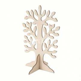 Árbol de la vida madera 3D para pintar manualidades corte láser