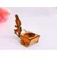Carrito huevo de Pascua 3mm madera archivo corte láser