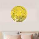 Football Wall Decor - Acrylic Mirror Sticker Laser Cut Design