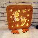 Home Decor Night Light - Decorative Accent Laser Cut Lamp