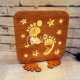 Home Decor Night Light - Decorative Accent Laser Cut Lamp