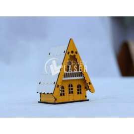 House Tealight Holder - Lantern Home Decor Laser Cut File
