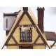 Miniature Dollhouse Kit - Wooden Doll House Laser Cut Vector