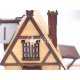 Miniature Dollhouse Kit - Wooden Doll House Laser Cut Vector