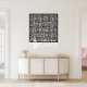 Ayatul Kursi Islamic Wall Art - Kufic Calligraphy Laser Cut File