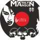 Marilyn Manson Vinyl Clock - Rock Icon Laser Cut Template