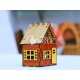 Mini 3D House Slanted Roof - Wooden Architectural Laser Cut File