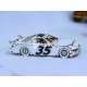 Rompecabezas 3D auto de carreras Nascar juguete madera corte láser