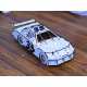 Rompecabezas 3D auto de carreras Nascar juguete madera corte láser
