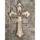 Nativity Cross Ornament - Religious Christmas Laser Cut File