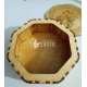 Caja de madera octagonal plantilla archivo corte láser